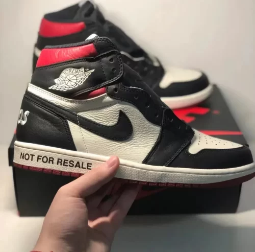 Air Jordan 1 Retro High OG NRG 'Not For Resale' photo review