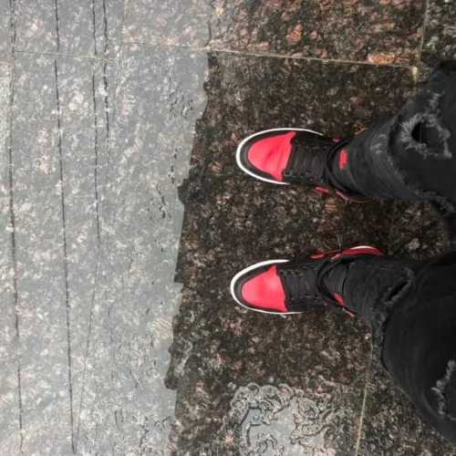 Air Jordan 1 Retro High OG 'Banned' 2016 photo review