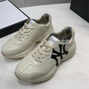 Gucci Rhyton 'NY Yankees - Mystic White' photo review