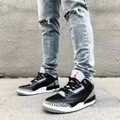 Air Jordan 3 Retro OG 'Black Cement' 2018 photo review