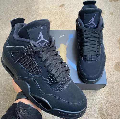 Air Jordan 4 Retro 'Black Cat' 2020 photo review