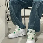 Air Jordan 4 Retro 'Green Metallic' photo review