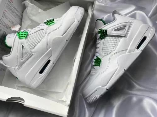 Air Jordan 4 Retro 'Green Metallic' photo review