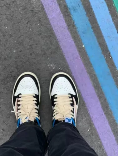 Fragment Design x Travis Scott x Air Jordan 1 Retro Low photo review