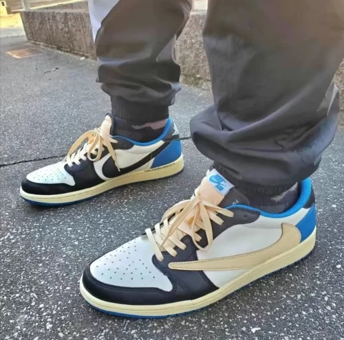 Fragment Design x Travis Scott x Air Jordan 1 Retro Low photo review