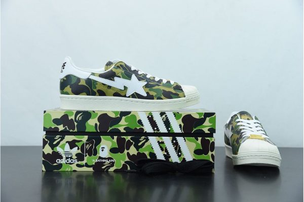 adidas Superstar Bape ABC Camo Green