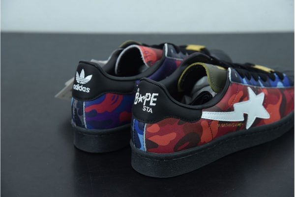 adidas Superstar 80s Bape Multi Camo