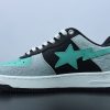 A Bathing Ape Bape SK8 Sta Black grey green