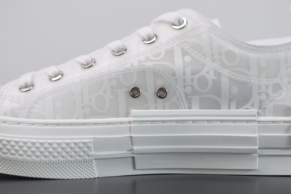 DIOR B23 OBLIQUE LOW TOP SNEAKER WHITE T00853H059