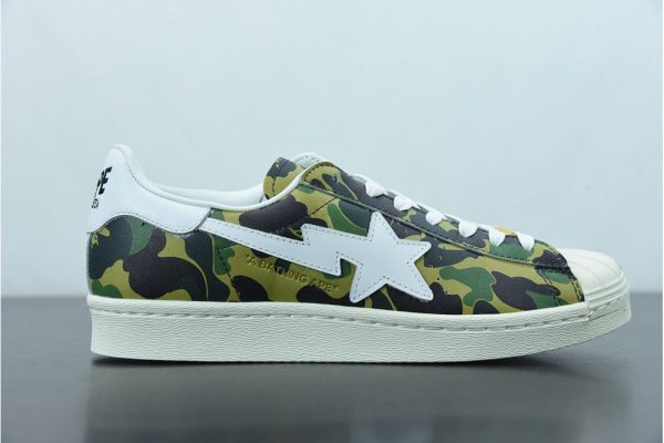 adidas Superstar Bape ABC Camo Green