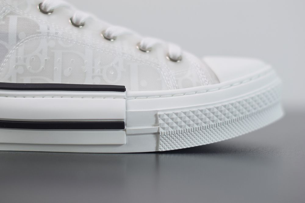 DIOR B23 OBLIQUE LOW TOP SNEAKER WHITE T00853H059