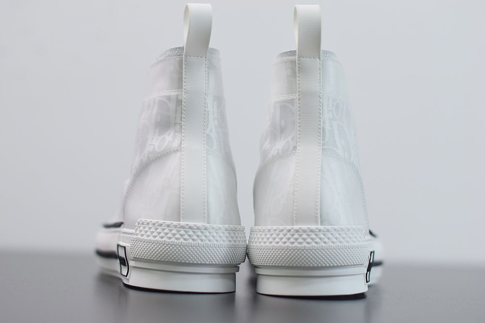 DIOR B23 OBLIQUE HIGH TOP SNEAKERS