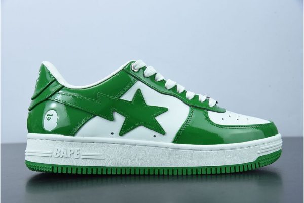 A Bathing Ape Bape Sta Low Green