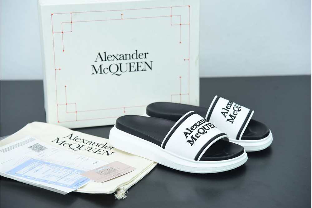 Alexander mcqueen sandals white