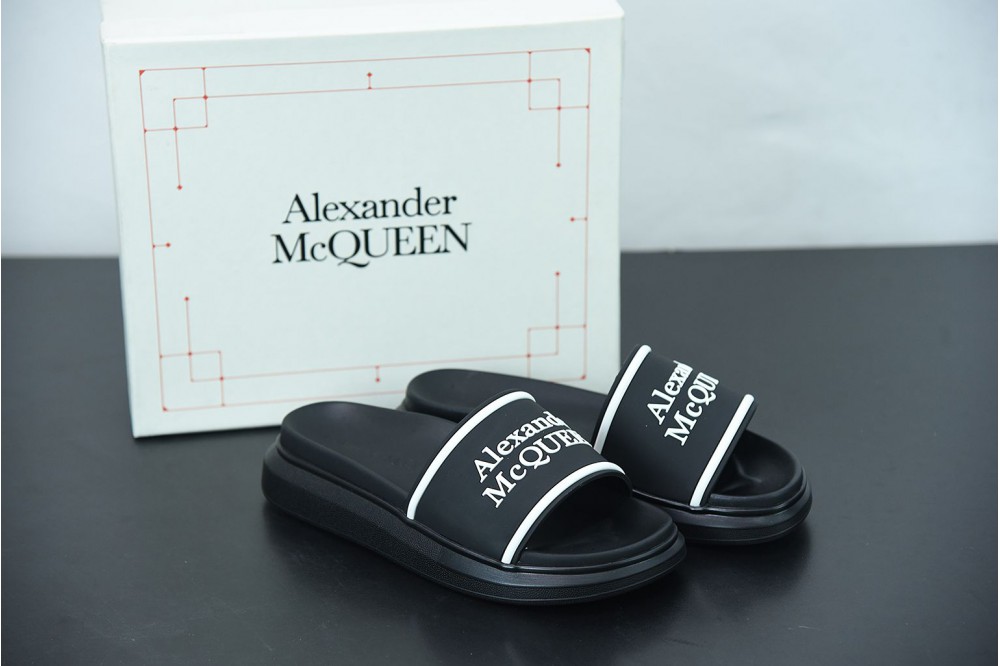 Alexander mcqueen sandals Black