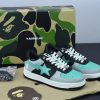 A Bathing Ape Bape SK8 Sta Black grey green