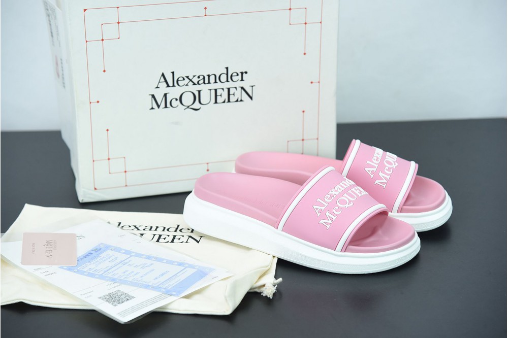 Alexander mcqueen sandals pink