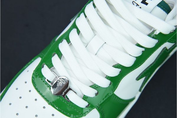 A Bathing Ape Bape Sta Low Green