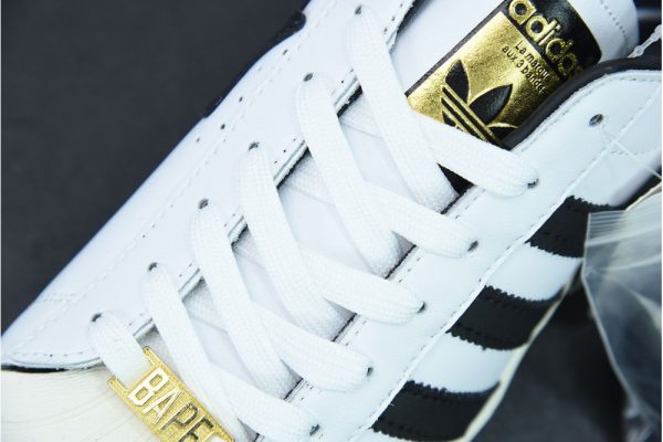 adidas Superstar 80s Bape White Black