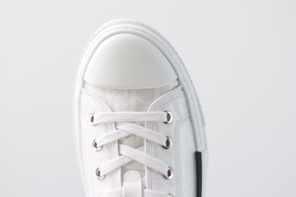 DIOR B23 OBLIQUE LOW TOP SNEAKER WHITE T00853H059