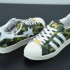 adidas Superstar Bape ABC Camo Green