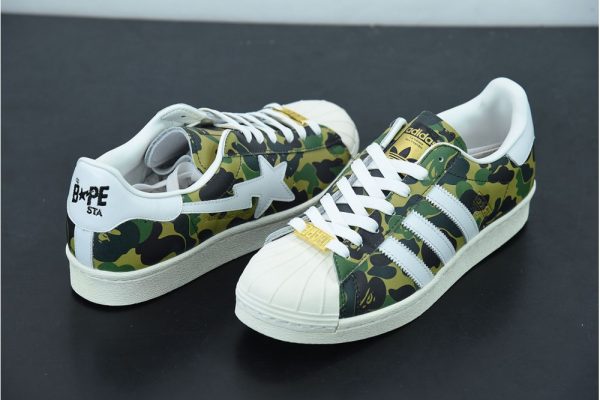 adidas Superstar Bape ABC Camo Green