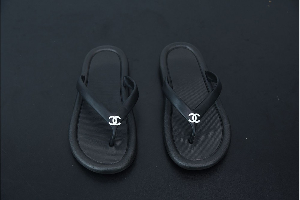 Chanel Bi-color Plain Logo Sandals size:35-41