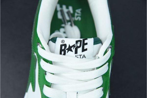 A Bathing Ape Bape Sta Low Green