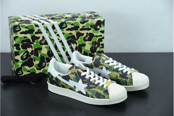 adidas Superstar Bape ABC Camo Green