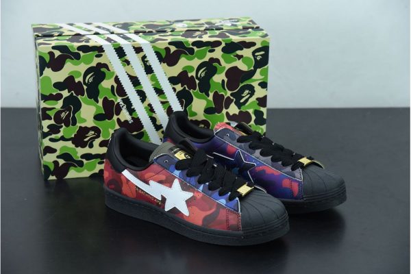 adidas Superstar 80s Bape Multi Camo