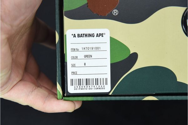 A Bathing Ape Bape Sta Low Green