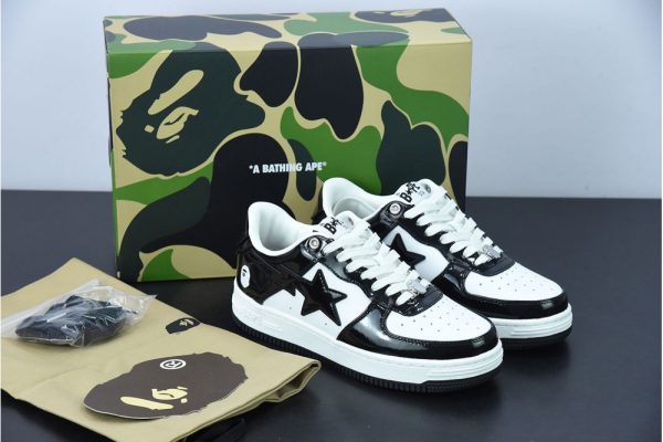 A Bathing Ape Bape Sta Low Black