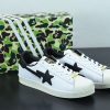 adidas Superstar 80s Bape White Black