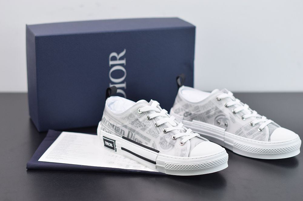 DIOR B23 OBLIQUE LOW TOP SNEAKER DR-3