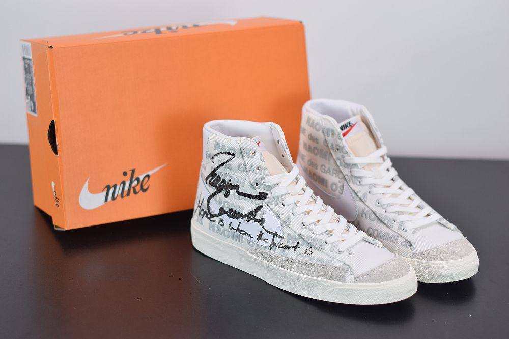 M02M4 Comme Des Garcons x Nike Blazer Mid CDG Naomi Osaka