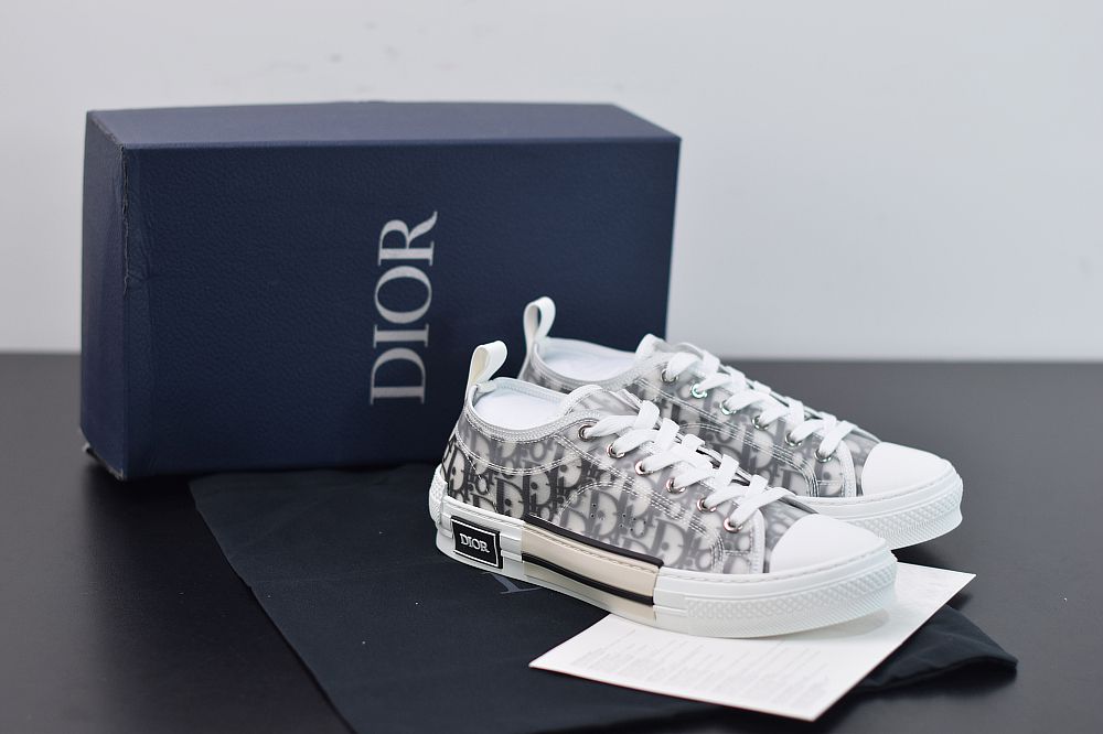 Dior B23 Low Top Logo Oblique