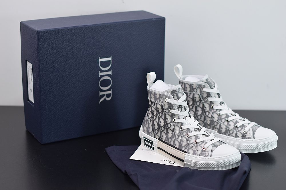 Dior B23 High Top Logo Oblique