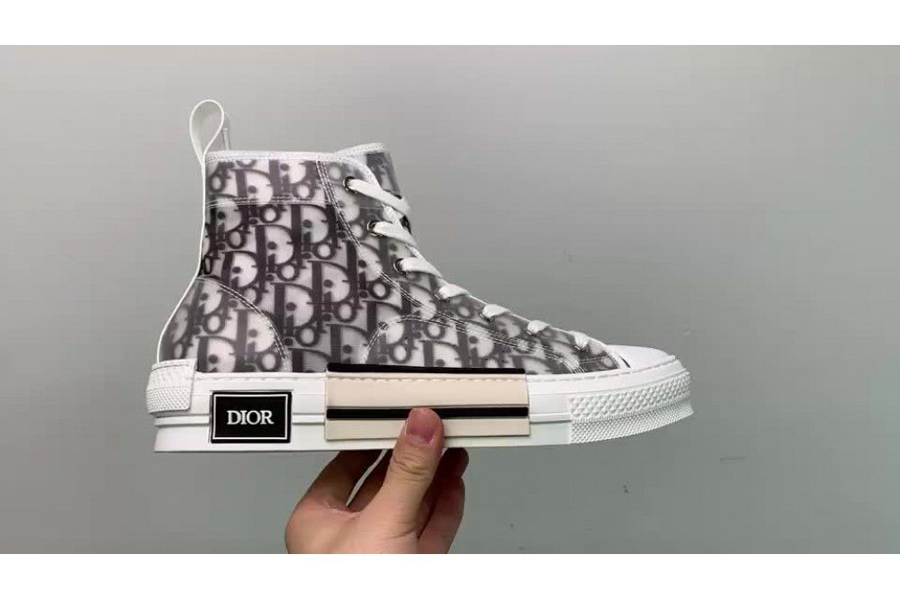 Dior B23 High Top Logo Oblique