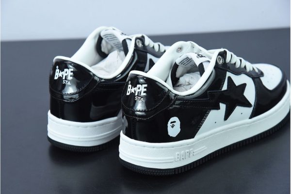 A Bathing Ape Bape Sta Low Black