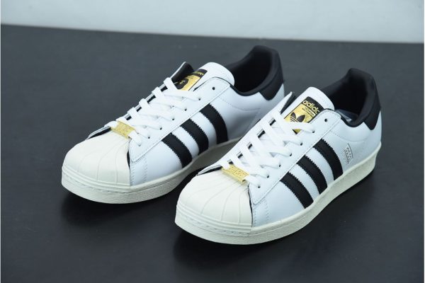 adidas Superstar 80s Bape White Black