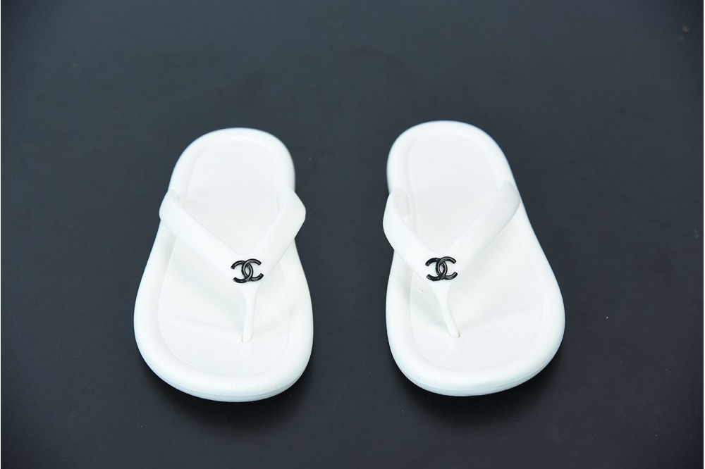 Chanel Bi-color Plain Logo Sandals size:35-41