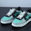 A Bathing Ape Bape SK8 Sta Black grey green