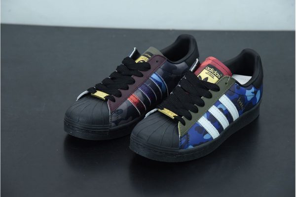 adidas Superstar 80s Bape Multi Camo