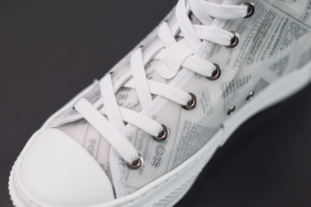 Dior B23 High Top Daniel Asham Newspaper