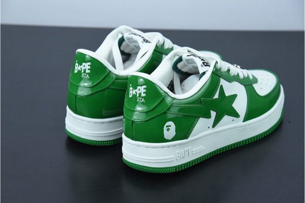 A Bathing Ape Bape Sta Low Green