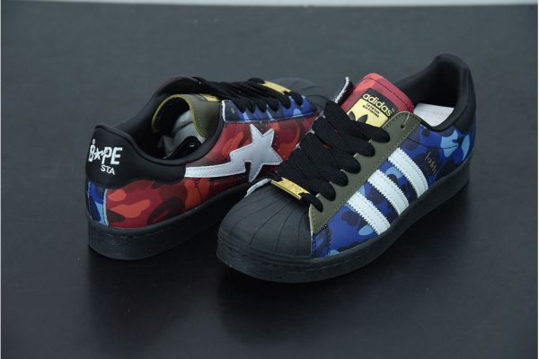 adidas Superstar 80s Bape Multi Camo