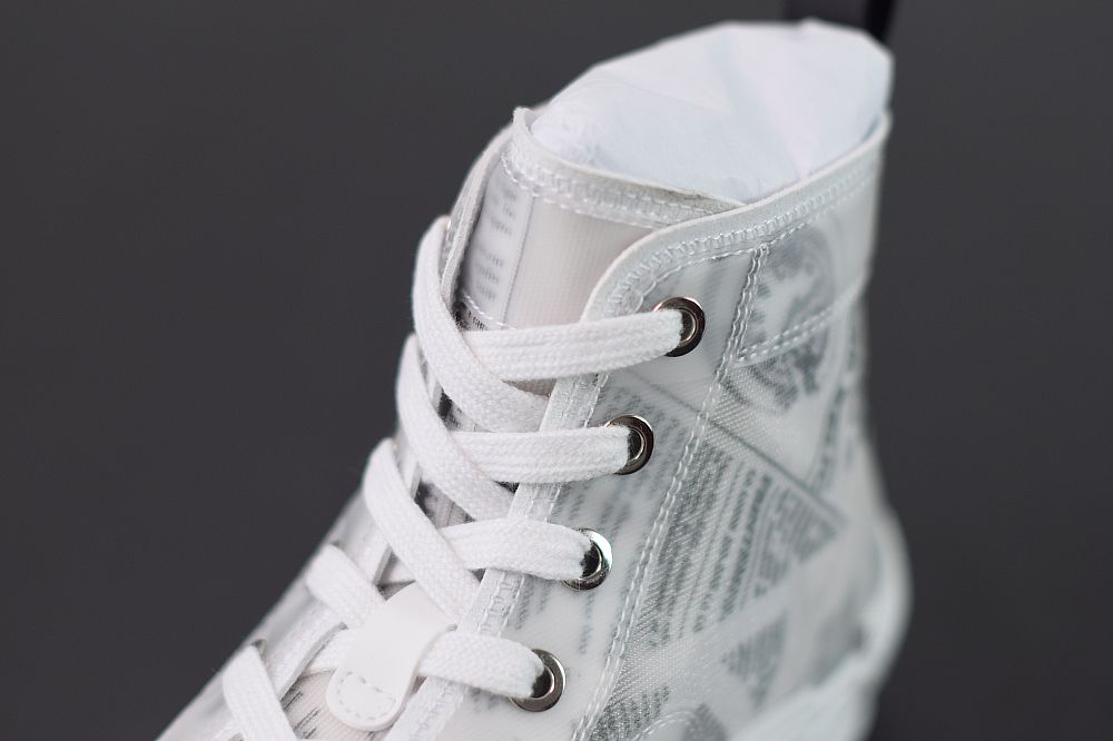 Dior B23 High Top Daniel Asham Newspaper