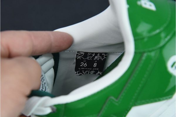 A Bathing Ape Bape Sta Low Green