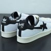 adidas Superstar 80s Bape White Black