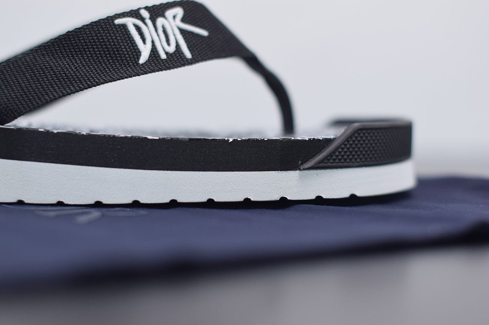 Dior Flip-Flops Logo Shower Sandals 2020ss